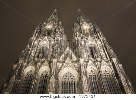 The Famous Cathedral Of Cologne