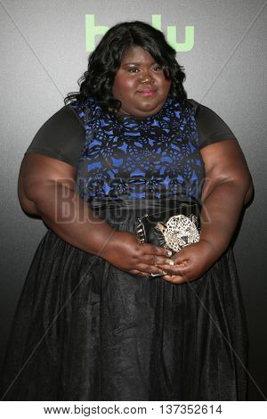 NEW YORK-JUL 30: Actress Gabourey Sidibe attends the Hulu Original Premiere of 'Difficult People' at the SVA Theater on July 30, 2015 in New York City.