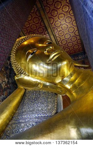 Beautiful view of Big Buda, Bangkok. THAILAND.