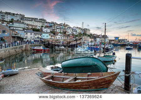 Dusk Over Brixham