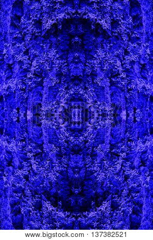 Abstract geometric seamless background. Ornate diamond and octagon pattern turquoise with dark blue wiggly outlines and purple elements.