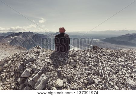 View from Donoho peak, Alaska