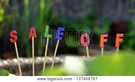 Sale Off Background