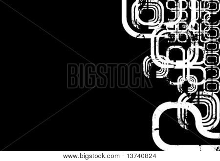 抽象的なモンタージュ デザインのベクトル