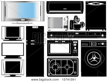 Startseite elektronische Vektor 2