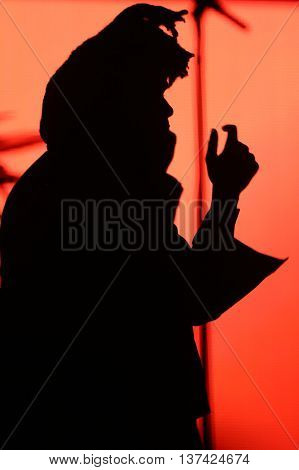 HOLLYWOOD, CA-OCT 24: Recording artist The Weeknd performs onstage during CBS RADIOs 3rd annual We Can Survive presented by Chrysler at the Hollywood Bowl on October 24, 2015 in Hollywood, California.
