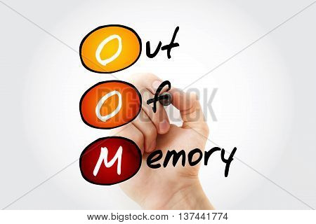 Oom Out Of Memory