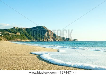 Cleopatra Beach (Kleopatra Beach) in Alanya Turkey