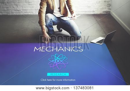 Mechanics Engine Automobile Maintence Tuning Concept