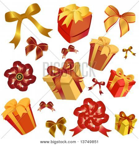 nastro e scatola regalo