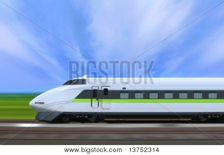 รถไฟความเร็วสูงกับเคลื่อนไหวเบลอในประเทศ