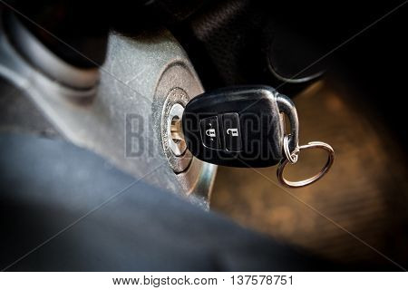 Car Keys In Ignition