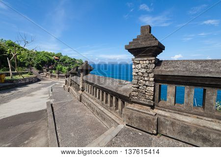 Holiday in Bali, Indonesia - Uluwatu Temple and Beautiful Clif