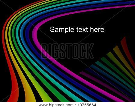Abstract Rainbow Background