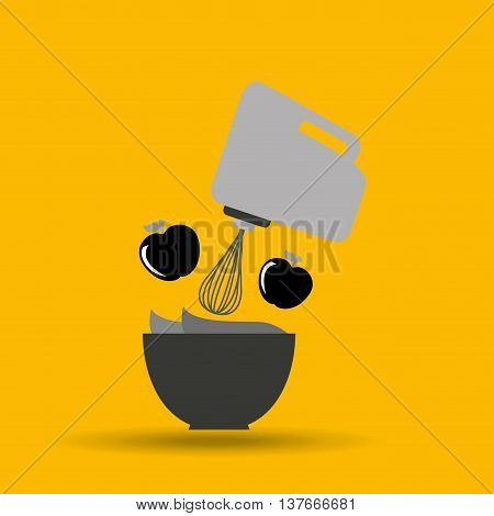 kitchen tools food Cookware isolated, vector illustration