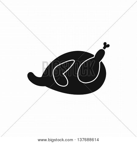 Gammon icon in simple style isolated vector illustration