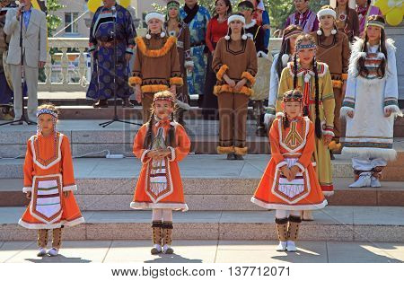 Girls Are Performing At Festival