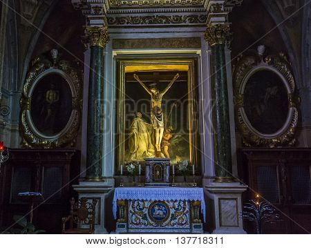 Abbey Of Monte Oliveto Maggiore, Tuscany, Italy