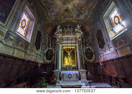 Abbey Of Monte Oliveto Maggiore, Tuscany, Italy