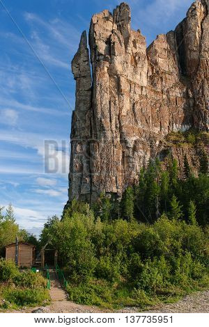 National heritage of Russia placed in republic Sakha, Siberia.
