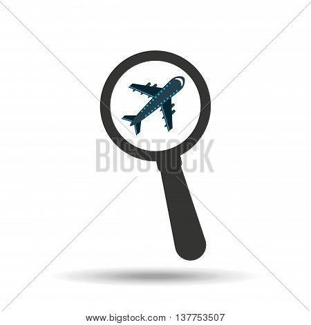 transportation delivery service box warehouse isolated, vector illustration