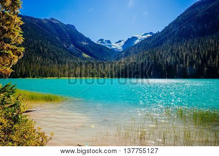 Lower Joffre Lake, Joffre Lake Provincial Park, Bc, Canada