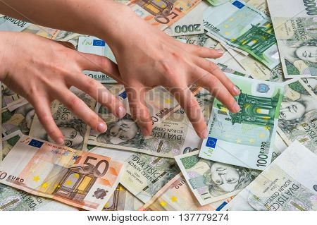 Stingy Hands Takes Money