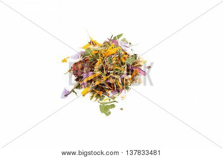 Dried Herbal Tea Leaves