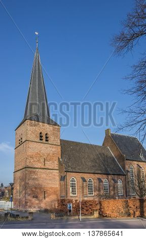 The church of Groesbeek in Gelderland the Netherlands