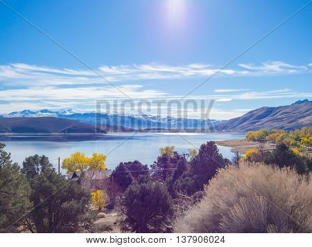 Topaz Lake , Nevada