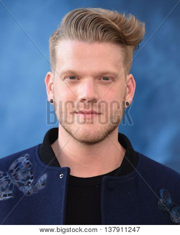 LOS ANGELES - JUL 9:  Scott Hoying (Pentatonix) arrives to the 