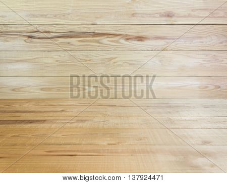 Jointed Wood Wall And Table Top Background