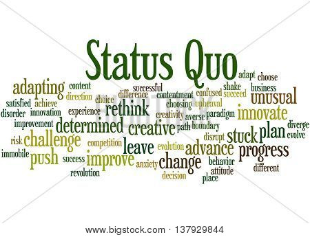 Status Quo, Word Cloud Concept 5