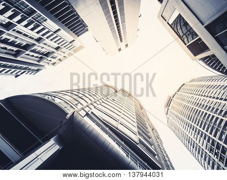 Architecture detail Modern Exterior facade building skyscraper
