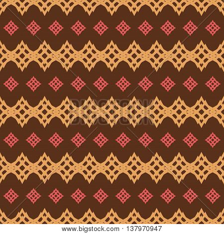 Rhombus geometric seamless pattern. Fashion graphic background design. Modern stylish abstract texture. Colorful template 4 prints textiles wrapping wallpaper website etc Stock VECTOR illustration