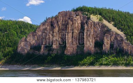 National heritage of Russia placed in republic Sakha, Siberia.