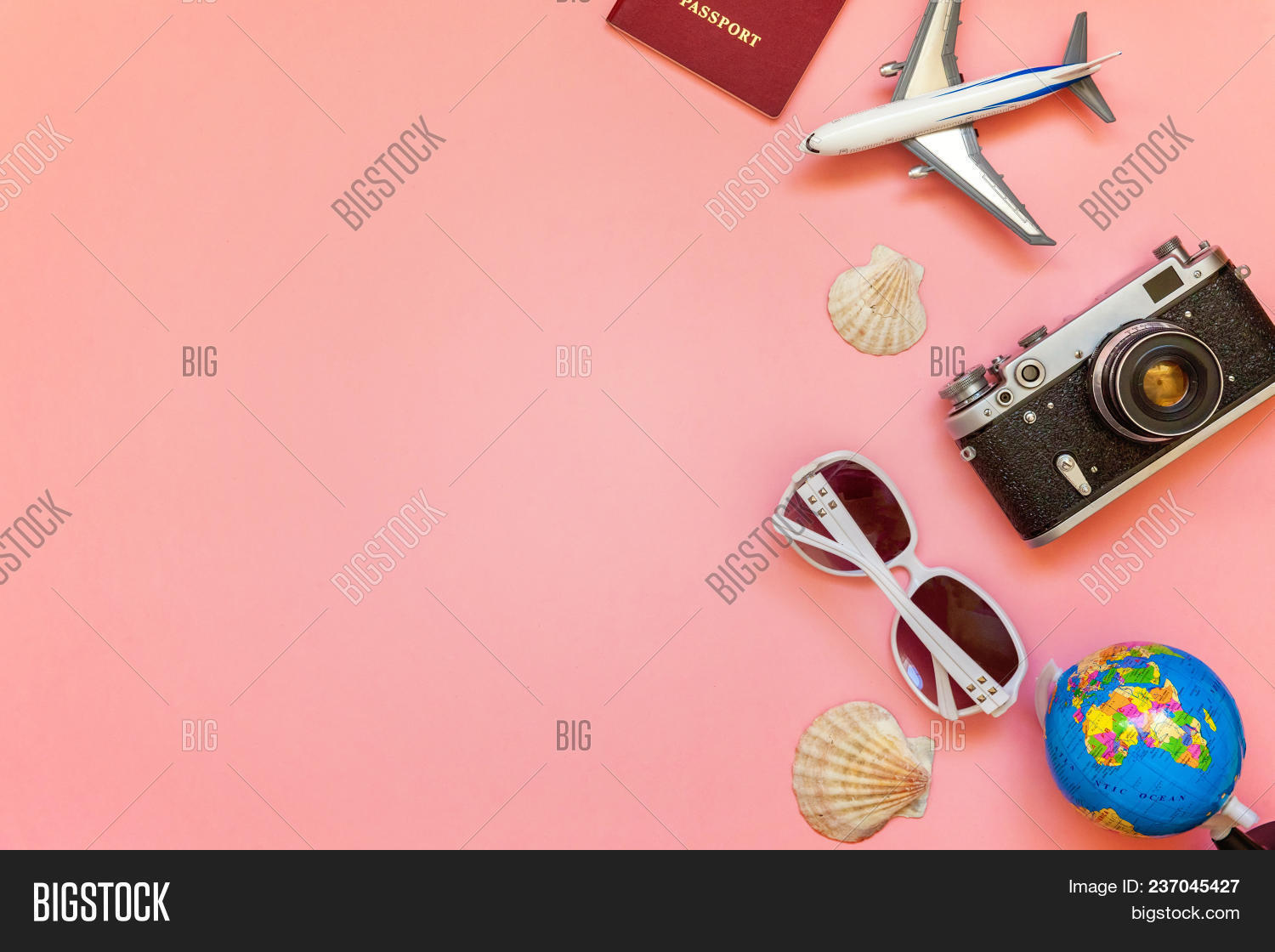 Flat Lay Plane Image Photo Free Trial Bigstock