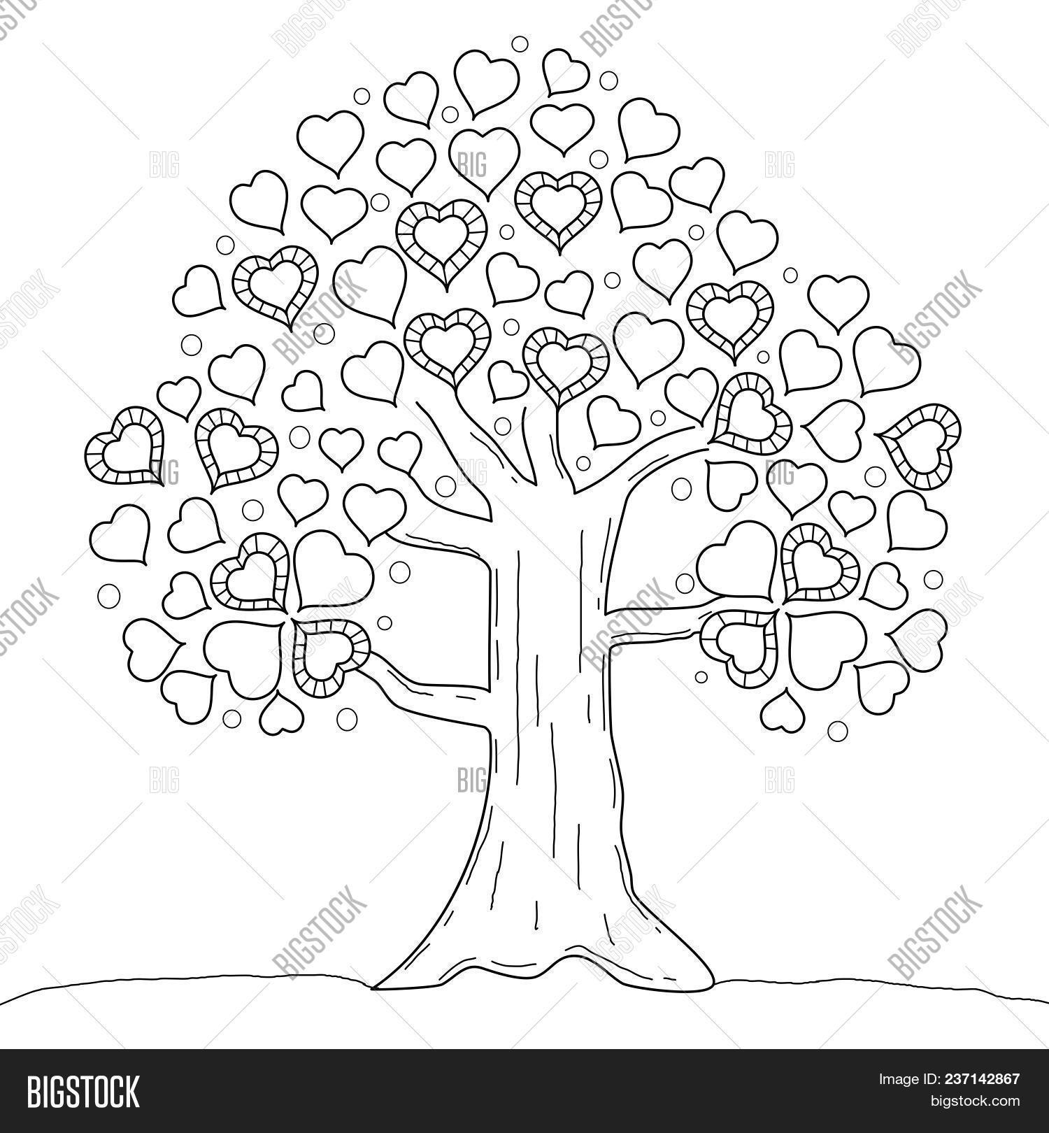 Coloring Book Page Vector & Photo (Free Trial) | Bigstock