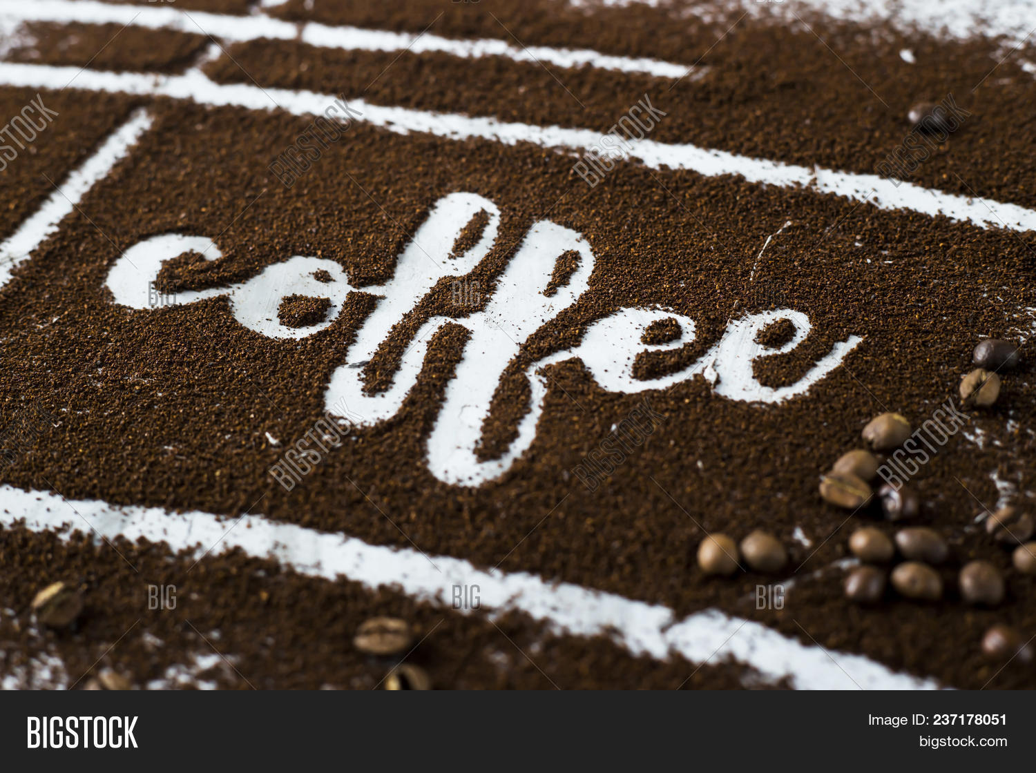 Word Coffee Written On Image & Photo (Free Trial) Bigstock