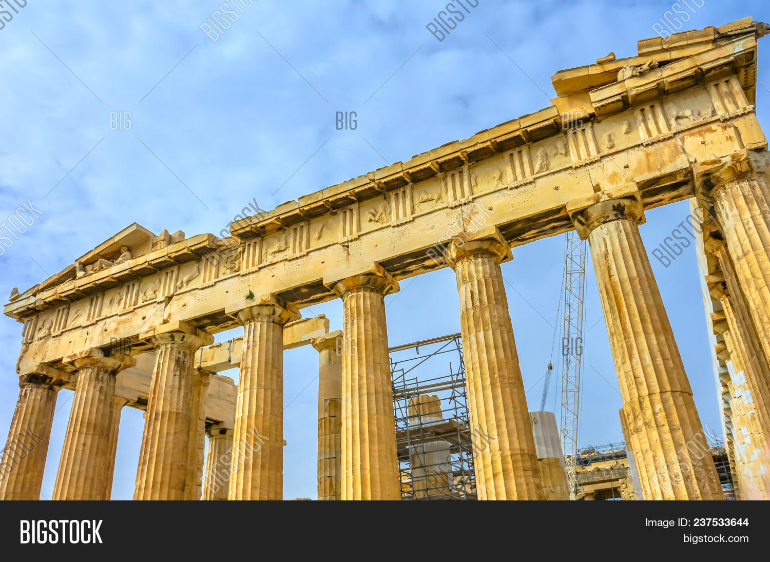 Statues Top Parthenon Image & Photo (Free Trial) Bigstock