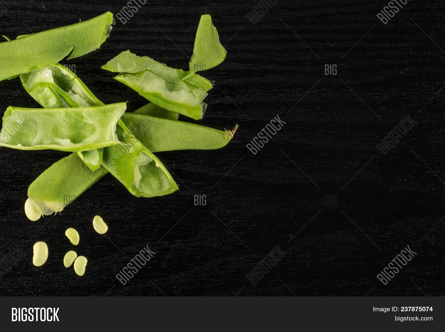 Flat Green Beans Seeds Image & Photo (Free Trial) Bigstock