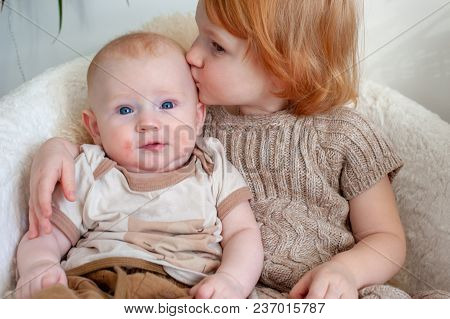 Traces Of Diathesis, Allergies On Baby Cheeks