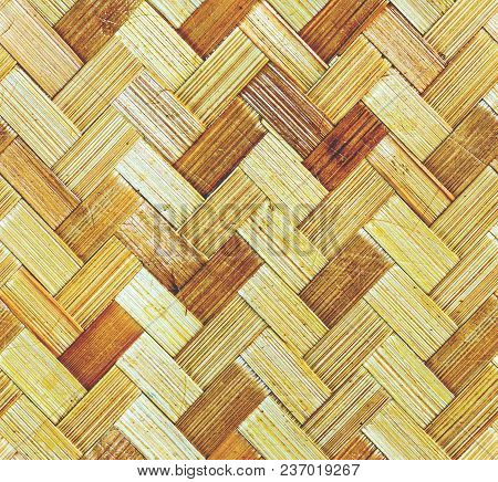 Woven Wood Pattern Background. Endless Seamless Background Fill.