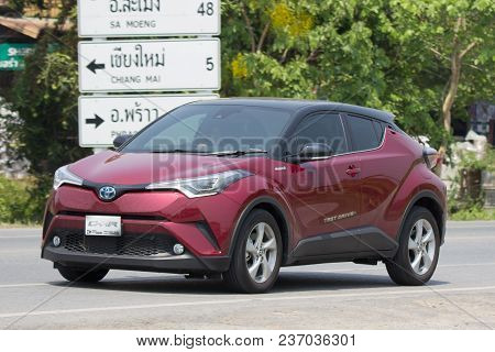 Toyota Chr Subcompact Crossover Suv Hybrid Car.