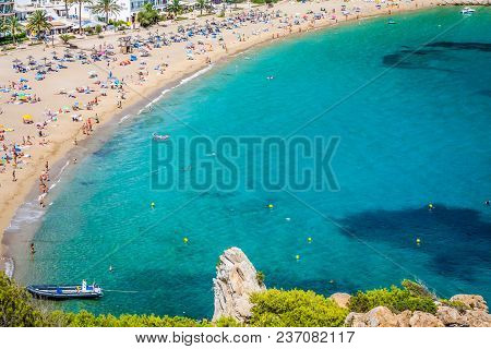 Ibiza Cala De Sant Vicent Caleta De San Vicente Beach Turquoise Water
