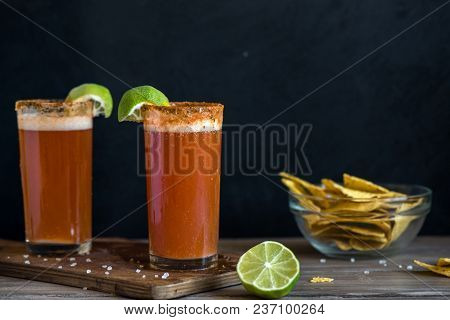 Michelada Beer Cocktail