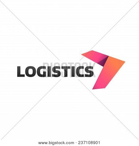 Logistic Company Logo. Arrow Icon. Delivery Icon. Arrow Logo. Business Logo. Arrow Vector. Delivery 