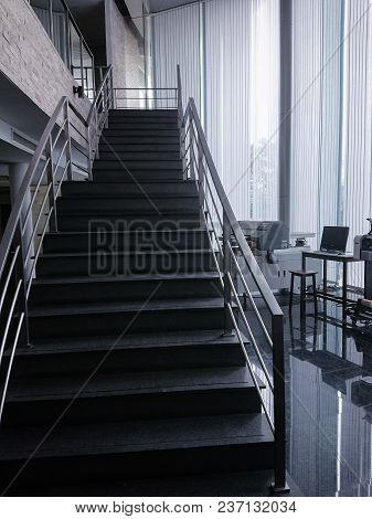 The Stairs In The Office. Modern Office Modern Style.
