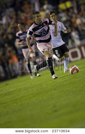 สเปนลีแข่งขันฟุตบอลหรือฟุตบอลในยุโรป - บาเลนเซีย vs Espanyol - Octuber 2007 - 2007-2008 