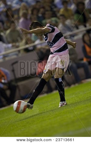 สเปนลีแข่งขันฟุตบอลหรือฟุตบอลในยุโรป - บาเลนเซีย vs Espanyol - Octuber 2007 - 2007-2008 